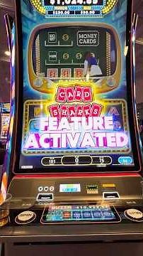 Higher or Lower? BUZZR Flashback Fun Card Sharks Feature! #slots #shorts #casino
