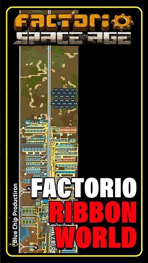 Factorio Ribbon World — Progress Update on the Longest Base I’ve Ever Built #factorio