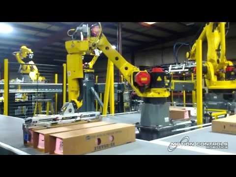 Robotic Palletizing and Layer Building - Fully Automated System