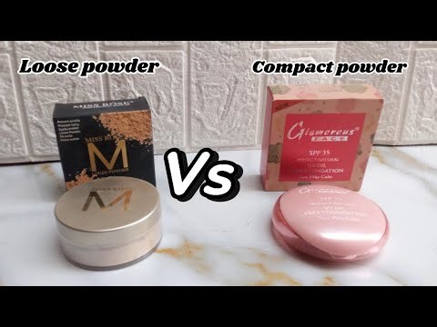 Compact powder Vs Loose powder | Miss Rose | Glamorous