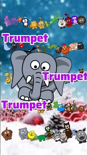 Jingle bells Animal Sounds Song #nurseryrhymes