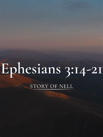 Ephesians 3:14-21 | Scriptural Meditation (2 Minutes) The words of Paul... #fyp #storyteller #storytelling #bibleverse #meditation #jesuschrist #scripture #peace #calm #scripturalmeditation #christiantok #christiantiktok #bibleversedaily #bible #follow