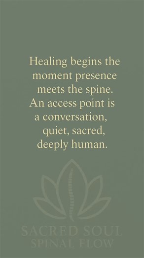 Spinal Flow meets the body where it is, with no pressure and no force. Just presence, connection, and the natural intelligence of your nervous system. If your body is asking for more ease, this work is for you. #spinalflow #spinalflowtechnique #spinalflowpractitioner | Lily Grigoryan