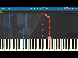 The magic inside piano accompaniment (piano notes played by Rara only)