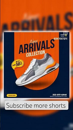 How to Design High-Converting Shoe Banners Fast #design #tutorial