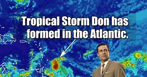 Tropical Storm Don forms in the Atlantic