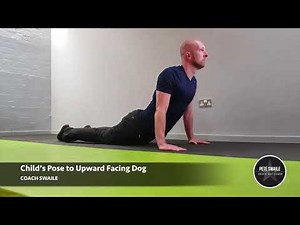 Child's Pose to Upward Facing Dog