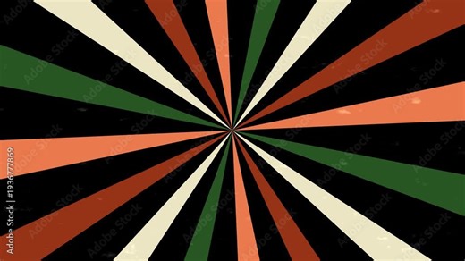 Colorful sunburst with rotating animation. Perfect for your footage, background, transition, dan lain sebagainya