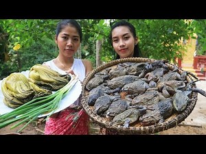 Yummy cooking frog with Pickle green Mustard recipe - Cooking skill
