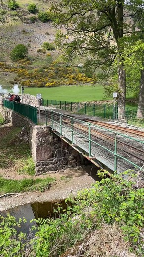 River Mite leads Northern Rock 🚂 #steamengine #train #railway #steamtrain #trainspotting #steam