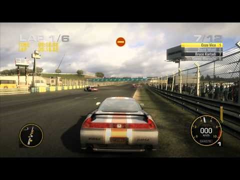 Race Driver Grid - Bonus codes - option no damage - Repulsor field HD Gameplay