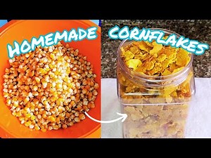 2 ways to make HOMEMADE CRISPY CORNFLAKES that you will enjoy | Breakfast cereal easy and quick