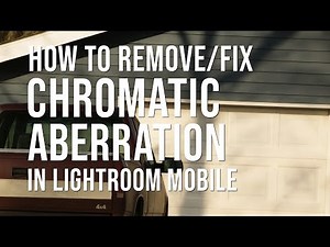 How to Remove/Fix Chromatic aberration in Lightroom Mobile! (And how I edit my photos)