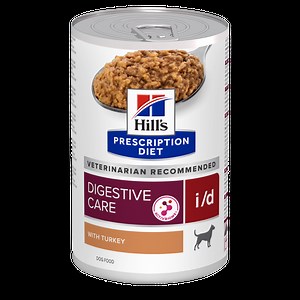 Hill's Prescription Diet i/d Digestive Care Wet Dog Food with Turkey Can