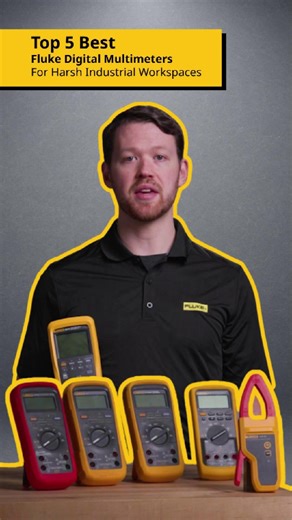 💪 Industrial conditions are harsh and demanding! 👉 These are the Top 5 BEST Fluke Multimeters designed to meet the challenges of intense industrial work and the reasons why they suit each job! 🔗 Find the meter that’s right for you today at ➡️ https://fluke.co/dmm-fb ⬅️ | Fluke Australia