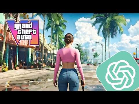 Can ChatGPT Help Build a GTA 6 Style Open World Game? 🤔 | AI Game Development Test #chatgpt #gta6