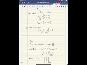 Introduction lecture 1 of Matrix theory for LINEAR ALGEBRA course