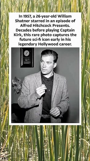Young William Shatner on Alfred Hitchcock Presents (1957) 🎬