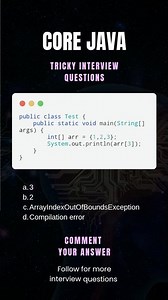 Java interview programs for SDET #shorts