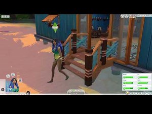 Mermaiding with Sulani Mermaid Leilani Nye Sim in The Sims 4! Relaxing Sims 4 gameplay!