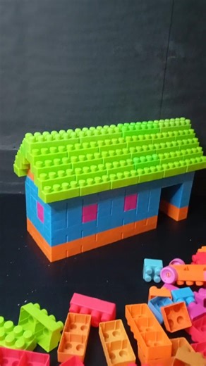 Satisfying DIY Blocks House | Building Blocks Videos | #buildingblockstoys #shorts #blockcraft