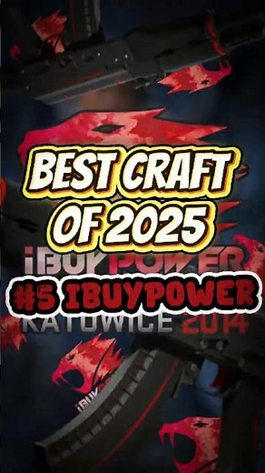 BEST 2025 CS CRAFT x AK Redline iBuyPower #cs2