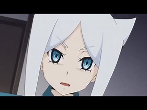 Anime female eye close up zoom reflection