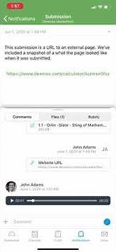 Find Grades and Feeback on Canvas Student App