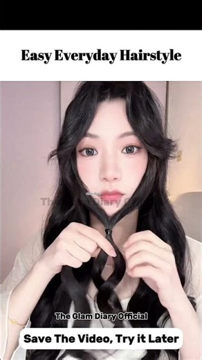 Cute Bubble Half Up Hairstyle 🌼 Easy Korean Flower Hair Tutorial #BubbleHairstyle #FlowerHairstyle