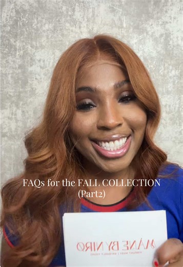 Everything you need to know about the fall collection. Don't forget to shop your favorite wigs before it's too late. The discount code for everyone shopping this week is FALL COLLECTION. N/B this offer stands for just this week so hurry now and place your orders. #fallhair #faqs #haircolorist #fallvibes #customwigs