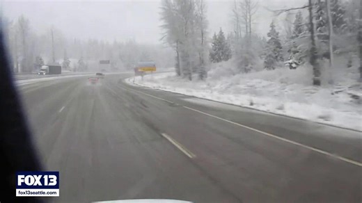 Snow returns to Snoqualmie Pass