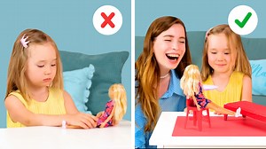 1.6M views · 10K reactions | When you have a crafty mom!❤️ Creative DIYs and hacks from crafty parents! | 5-Minute Crafts Like | Facebook