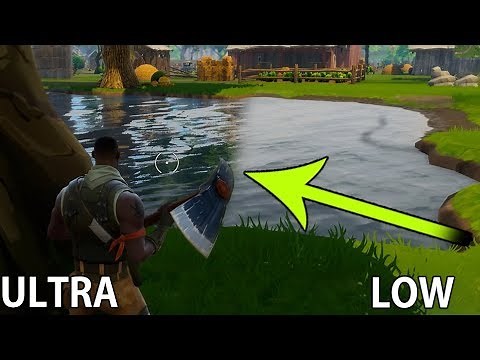 Fortnite PC Graphics Settings Comparison | Different settings Comparison