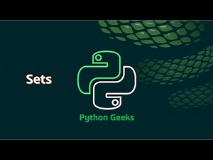 6. Python - Sets