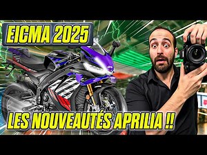 Aprilia met le FEU à l'EICMA avec ses MISSILES!!