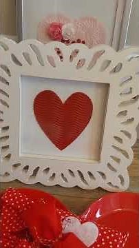 Valentine DIY;Valentine crafts for seniors;dollar 🌳 DIY's;5 minute crafts