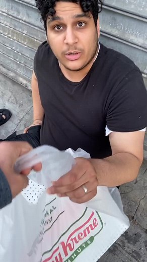 He Forgot His Mask At Home So They Wouldn’t Let Him In 😭 So I Went In And Got Him Some Doughnuts 🙏❤️ #foryou #love #help #give