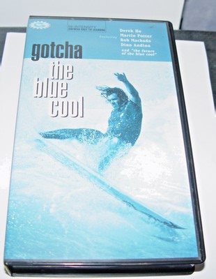 Gotcha The Blue Cool VHS Surfing Video RARE Clamshell | Derek Ho Machado Andino | eBay