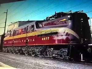 Audio recording of the Farewell to Amtrak GG-1's high-speed runby and horn battle