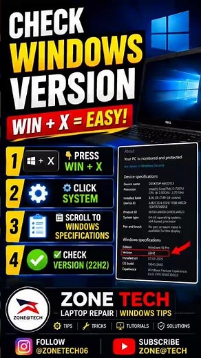 🔥 Check Your Windows Version in 5 Seconds! 💻⚡