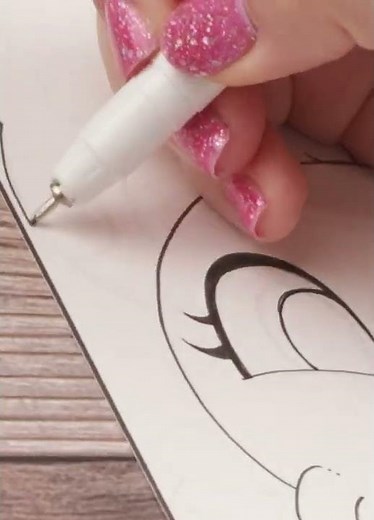 Drawing Polly Plantar from Amphibia