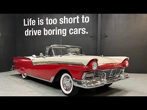 1957 Ford Fairlane 500 Skyliner Convertible