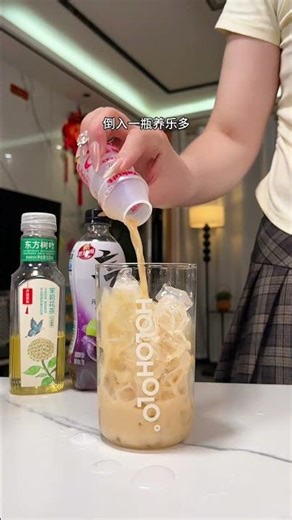 On a hot day, enjoy a simple grape bubble drink