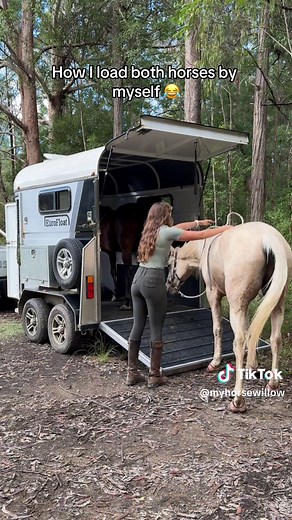Mastering the Art of Float Loading: How I Easily Load Both Horses Alone