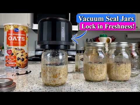 How to Use The Plateful Vacuum Sealer for Mason Jars