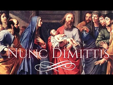 NUNC DIMITTIS (Prayer before going to sleep)