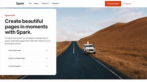 Meet Spark – A flexible UI Kit for startups and small businesses. 😍 Comes with over 100 ready-made sections including nine unique landing pages, multiple navigation/footer options, blog layouts, and pricing pages. Check it out: https://wfl.io/sparkkit | Webflow