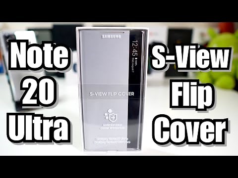 Samsung S View Flip Cover For Note 20 Ultra!