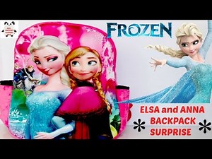 Surprise BackPack Frozen Anna and Elsa Dora Sofia the First Hello Kitty Disney Princess I KTC
