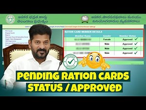 Telangana Food Security Card Status Check | How to Download Ration Card Online in Telugu (2025)